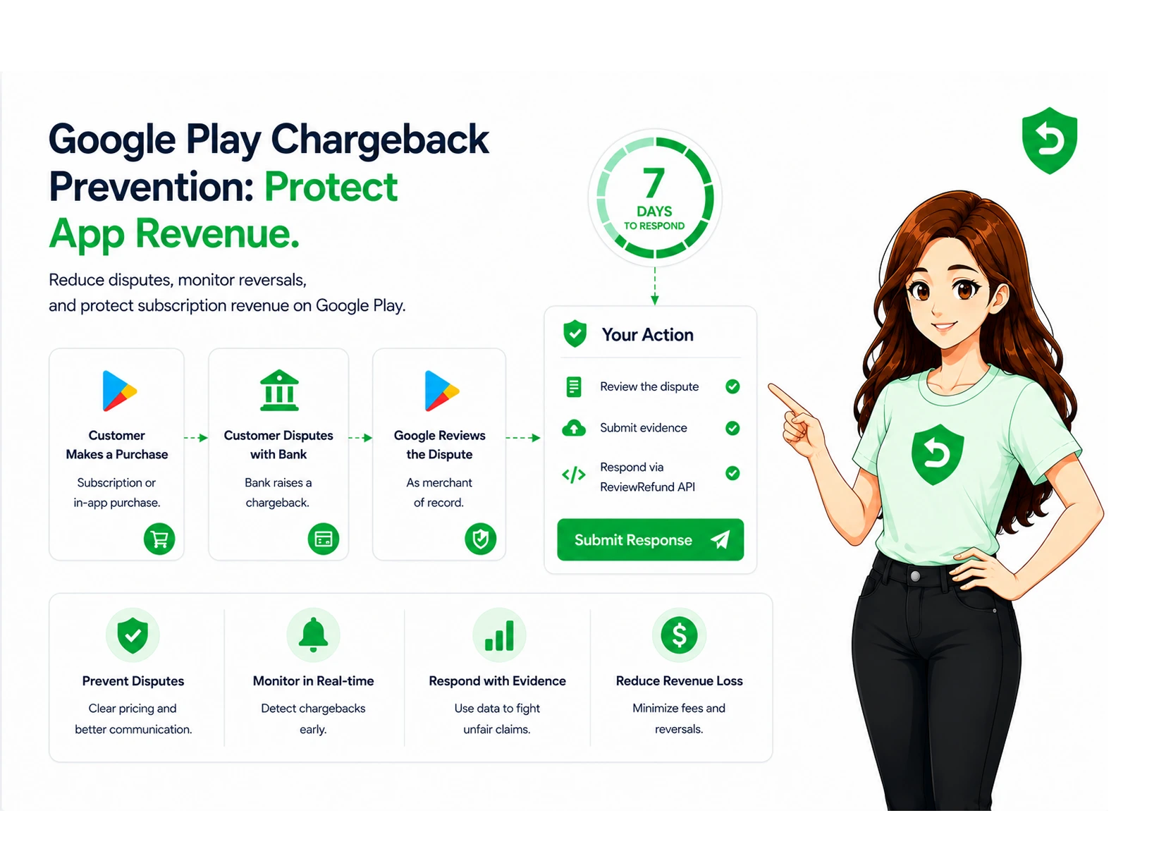 Google Play Chargeback Prevention: Protect App Revenue
