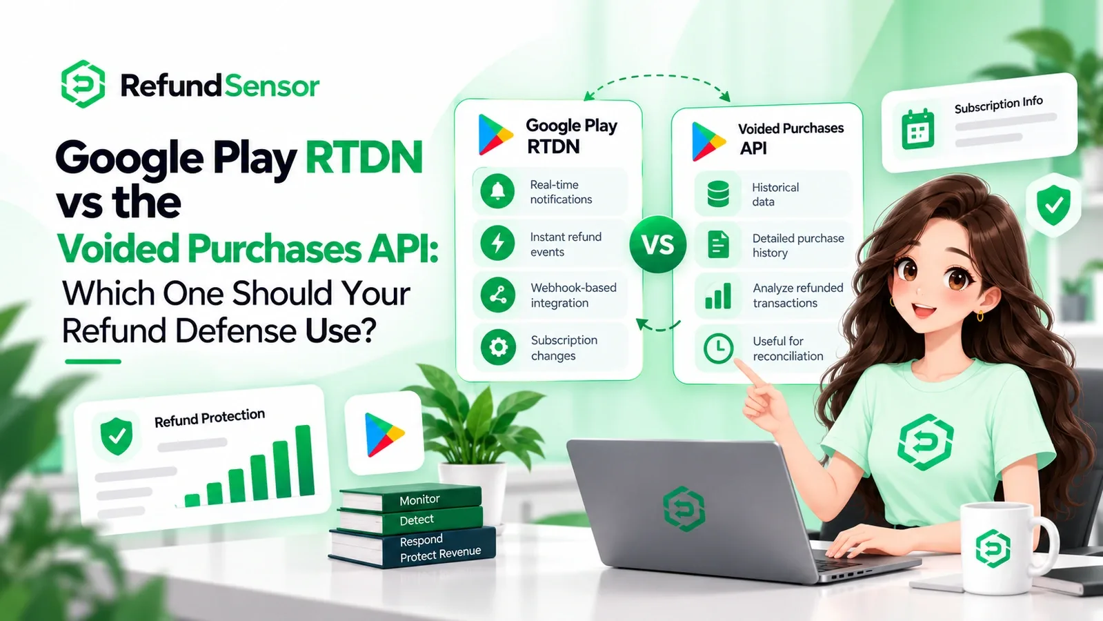 Google Play RTDN vs. Voided Purchases API: Welche sollte Ihre Rückerstattungsabwehr nutzen?